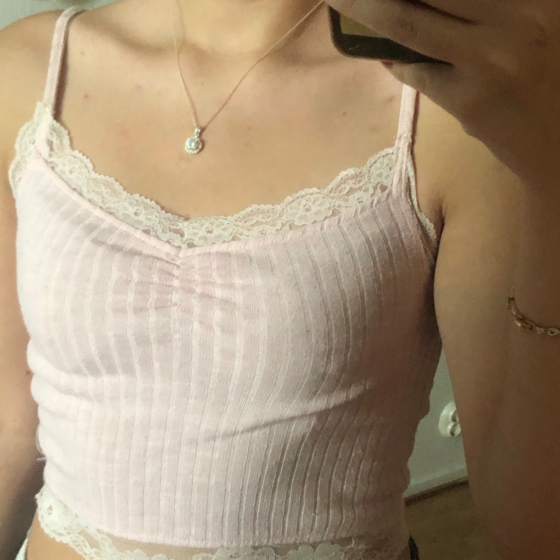 Rosa linne storlek xs  - 91