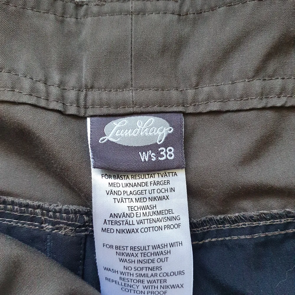 Friluftsbyxor från lundhags i bra skick. Jeans & Byxor.
