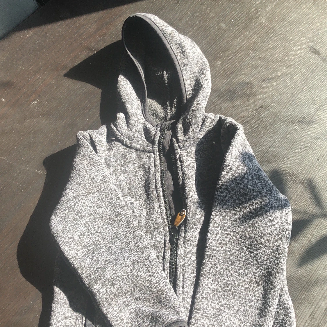 Knitted fleece jacket for kids