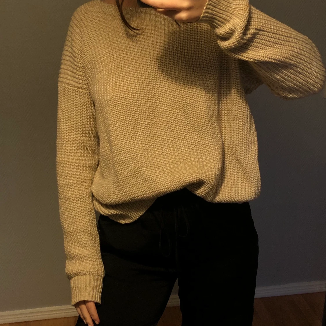 Stickat med öppen rygg - 91