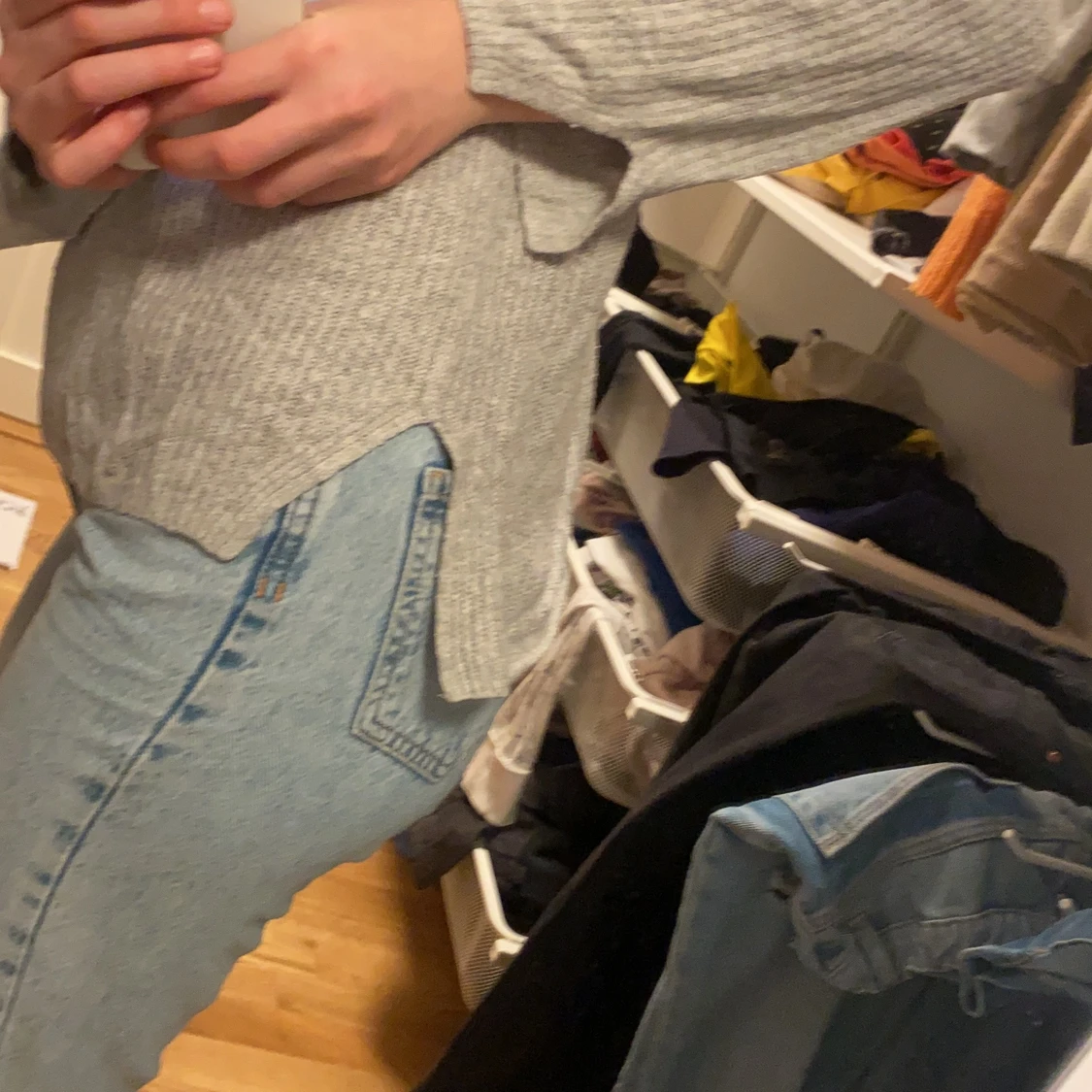 Stickad tröja från zara - 91