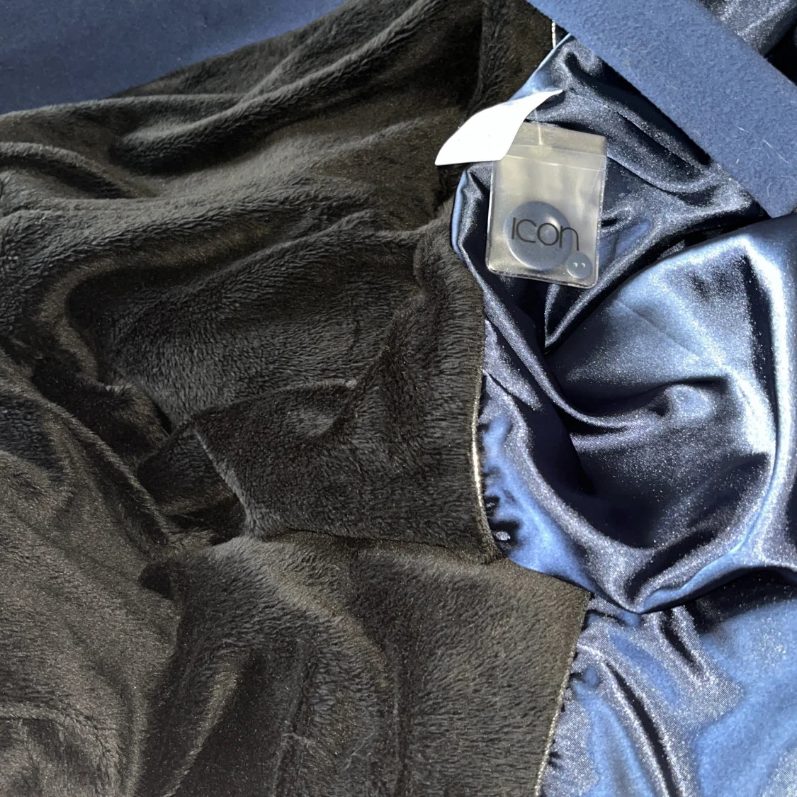 Marinblå kappa - 91