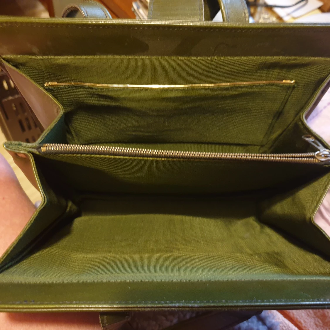 Vintage 60-tal äkta skinnväska passa på! - 91