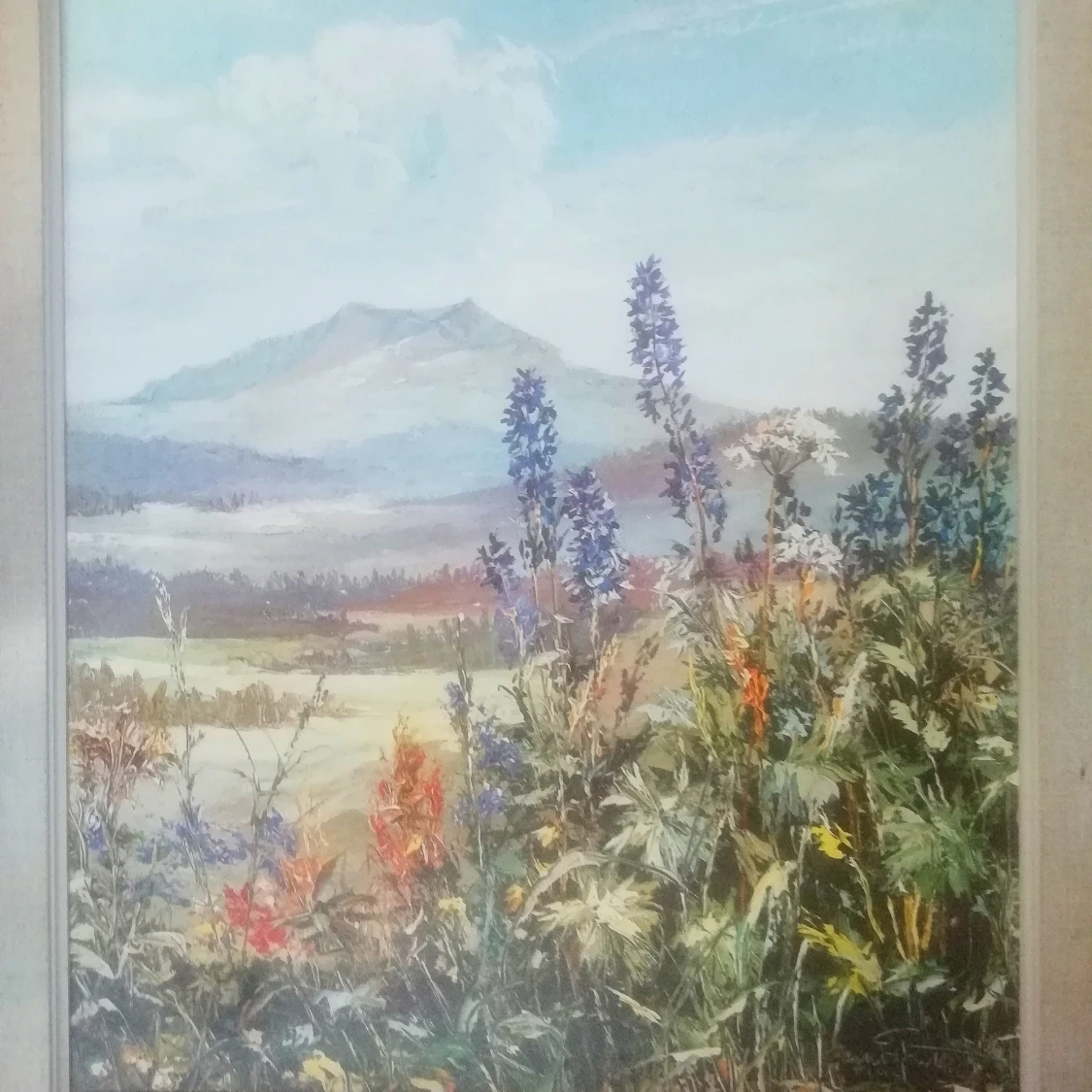 Vacker äkta Oljemålning