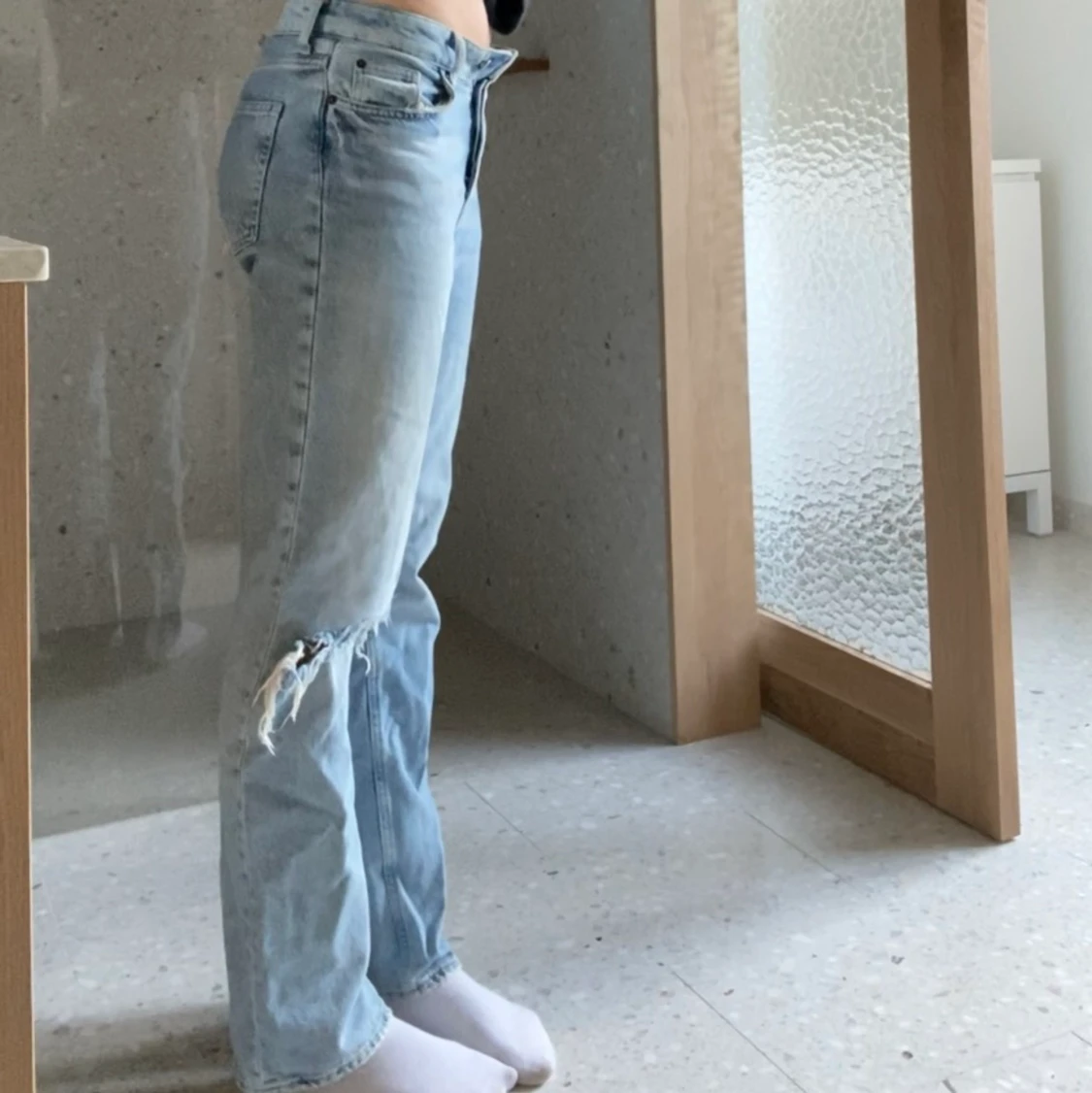 Mid waist jeans - 90