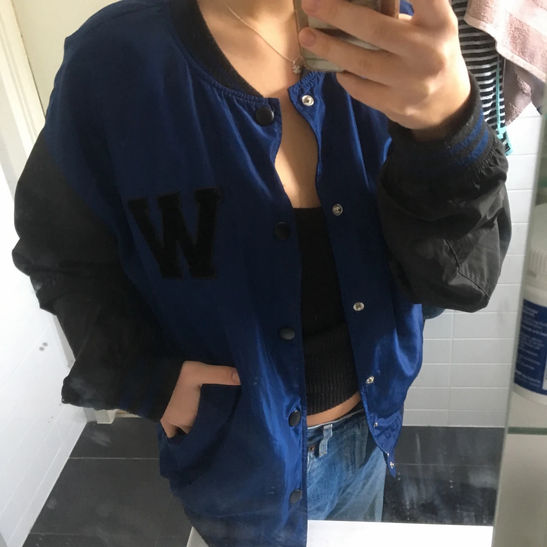 Collegejacka från weekday