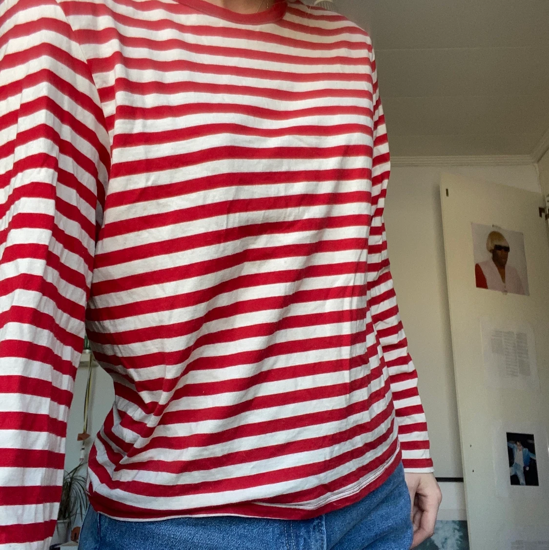 Monki randig tröja - 90