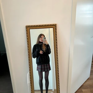 NA-KD CHECKED SKIRT - SKIRT - Size 36 - grey - red - as good as new - NA-KD 