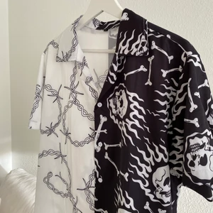 Skjorta - Snygg skjorta i storlek L(kille), endast använda 1-2 gånger o därav säljer jag den. Skicka privat vid intresse eller för fler bilder!☁️