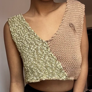 Virkad top - Virkad top! I storlek S/M