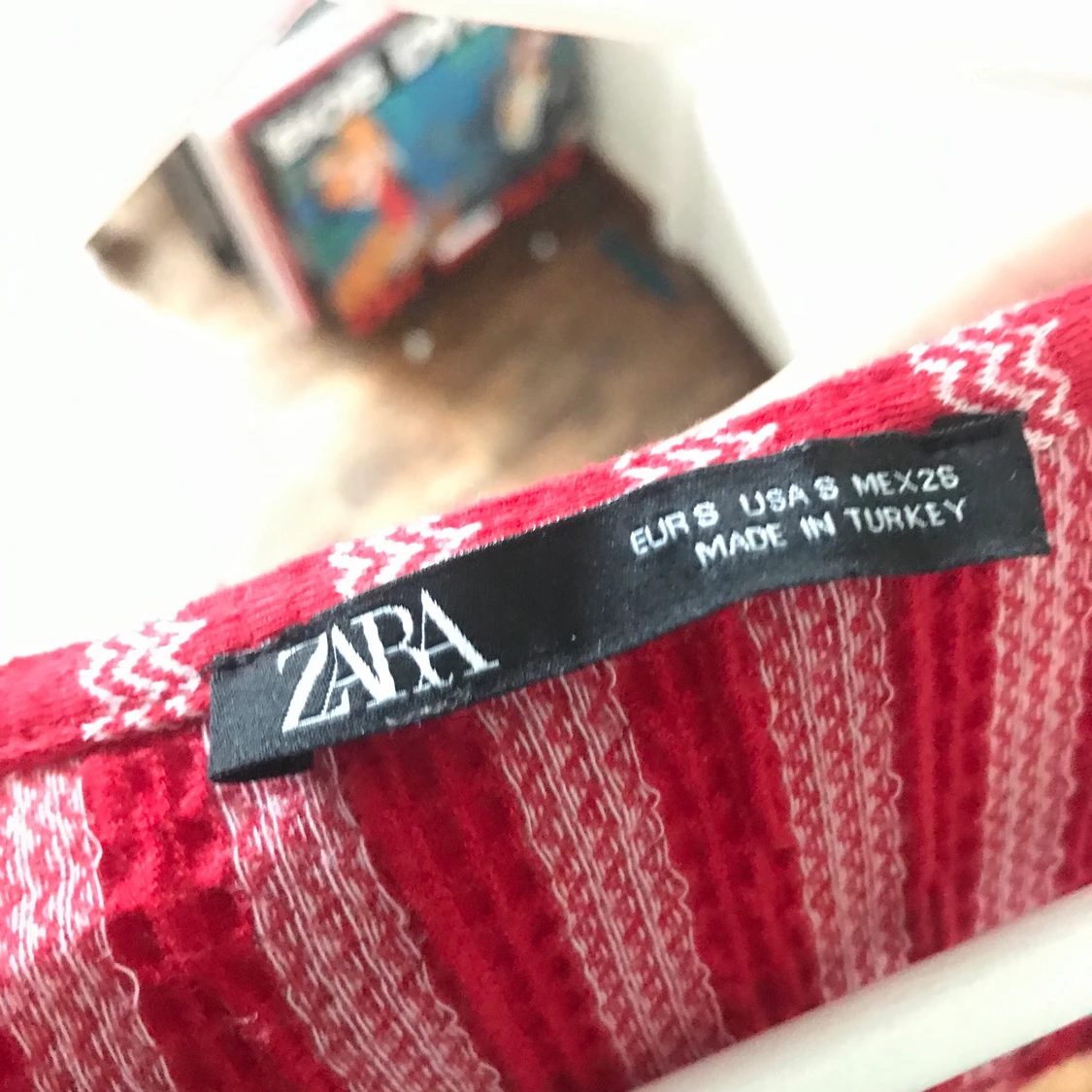 Röd  sommarklänning  - 91