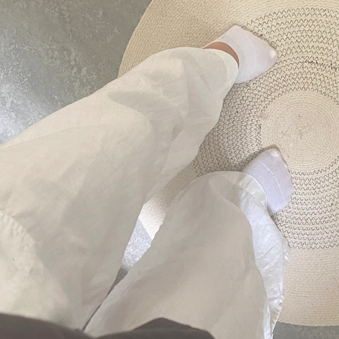 Vita Linne byxor - 91