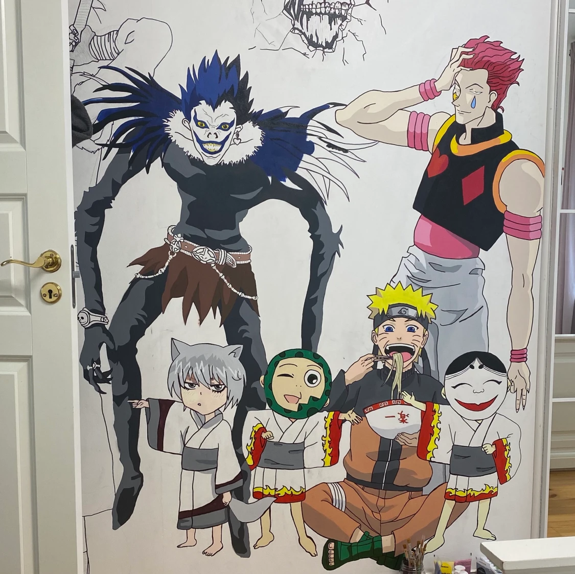 En vägg målning jag håller på med! - 91