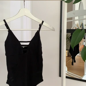 Svart ribbad body - Bra skick! 
