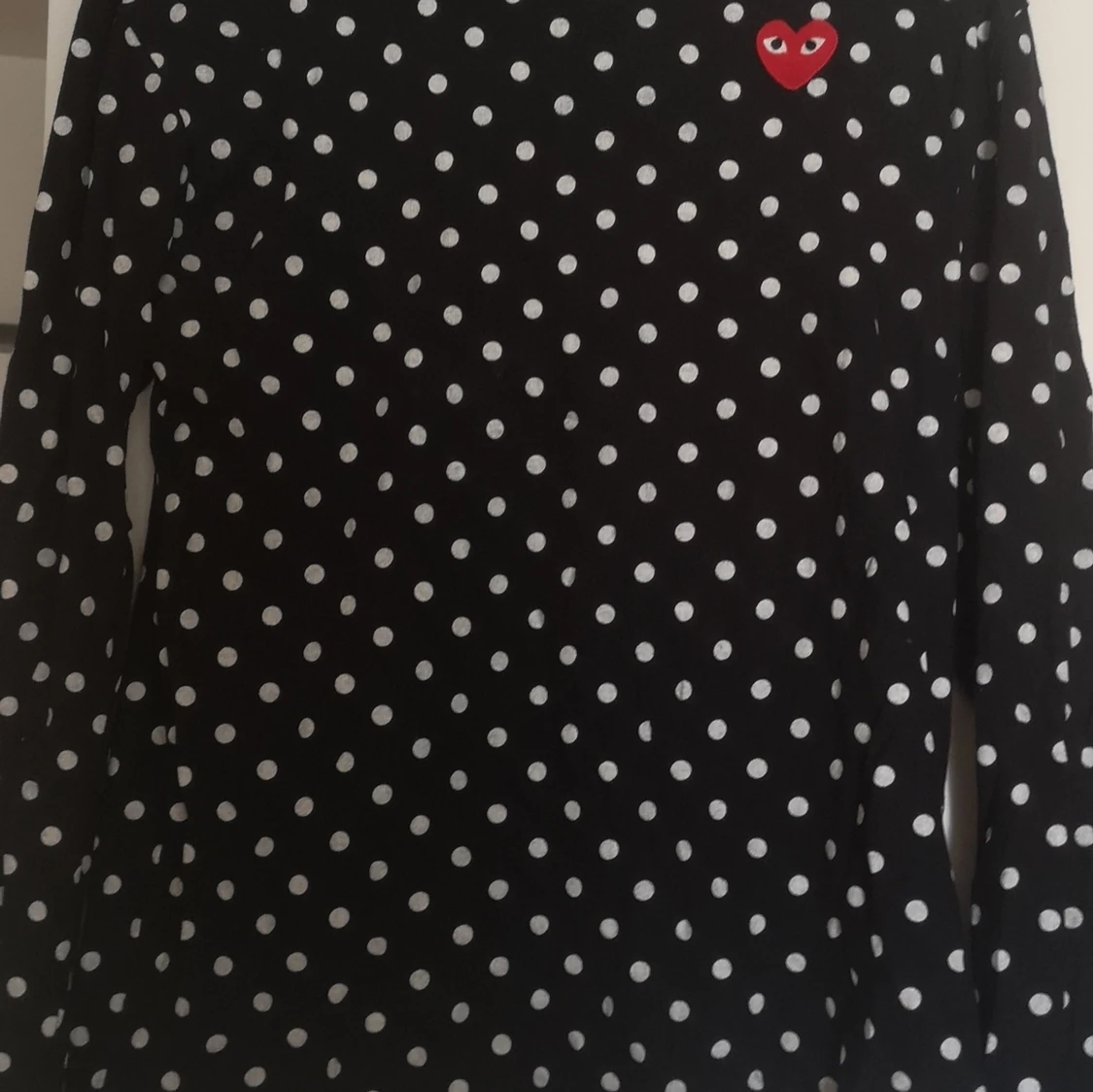 CDG heart polka dot tröja - 90
