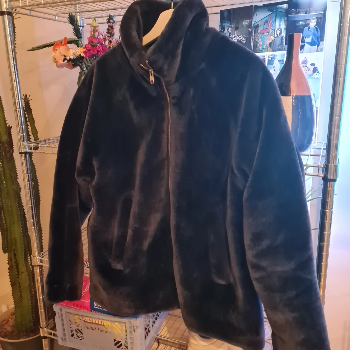 Fluffig jacka - 90