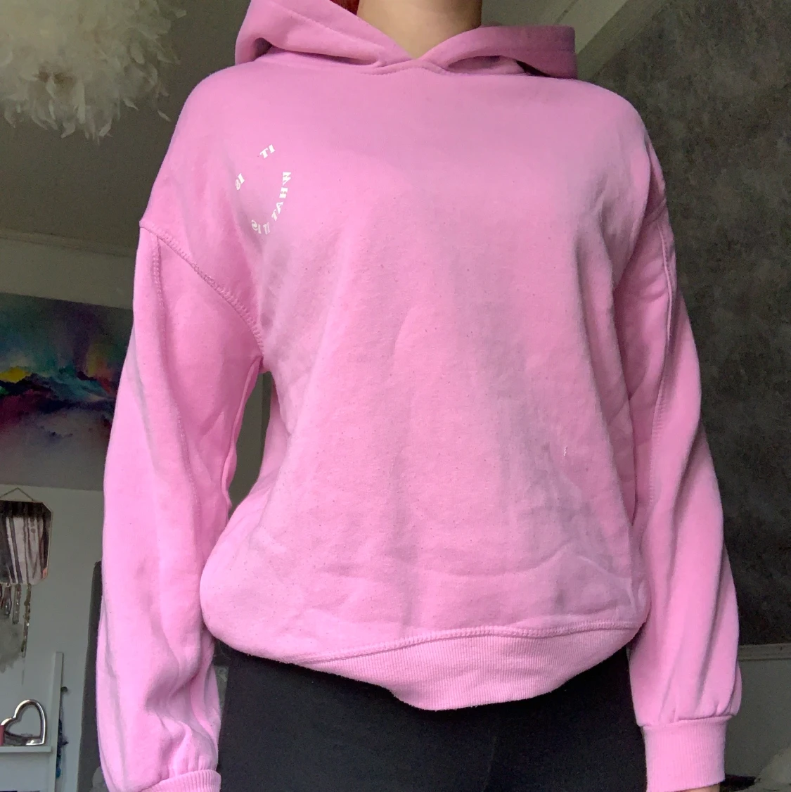 Hoodie rosa - 90