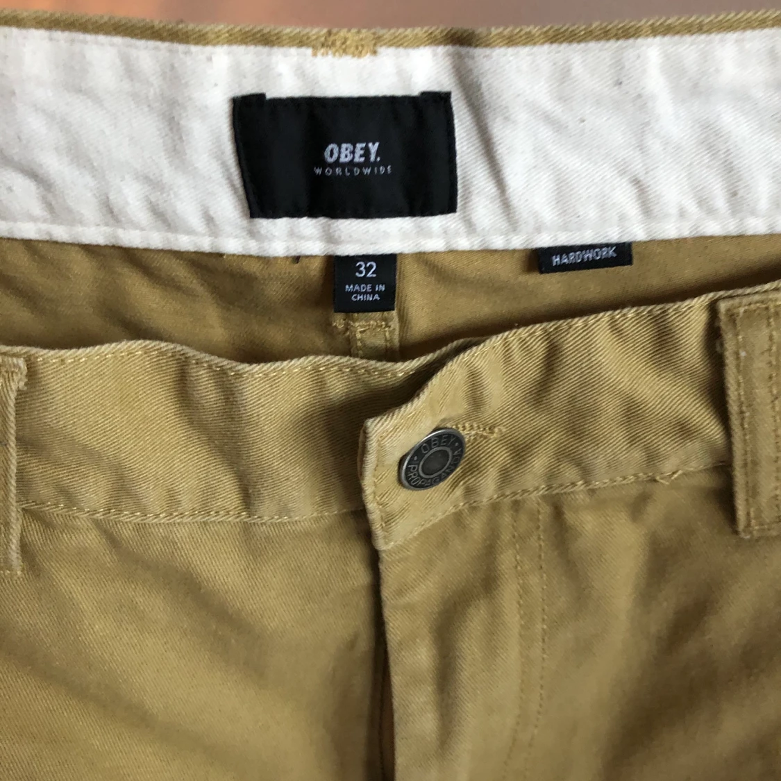 Obey Hardwork Carpenter Pants Stl 32/L - 91