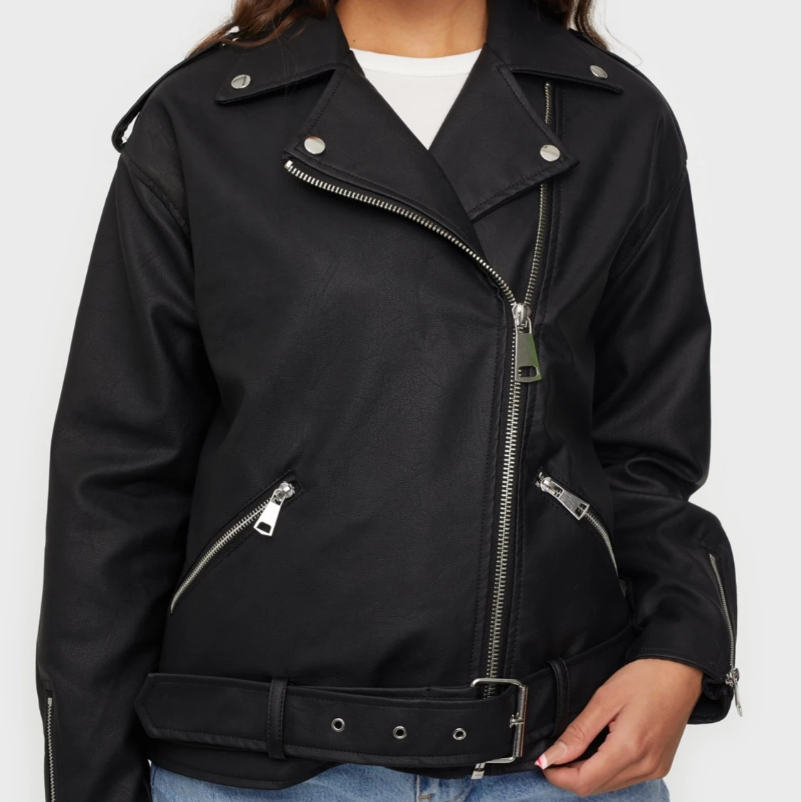 Missguided leather jacket - 90