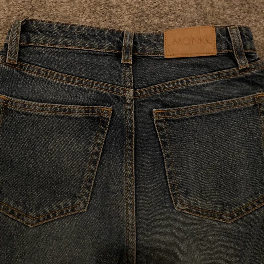 Mörkblå Yoko jeans - 90