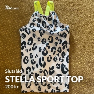 Stella Sport top  - Använd men fin. Inbyggd bh! Slutsåld! Spårbart 66kr 
