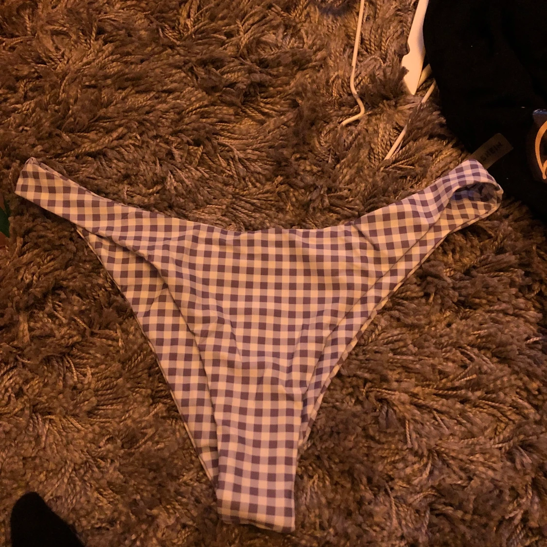 helt ny blåa vit rutig bikini  - 91