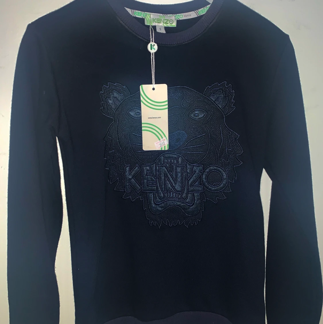 Äkta Kenzo Paris Mörkblå Tröja