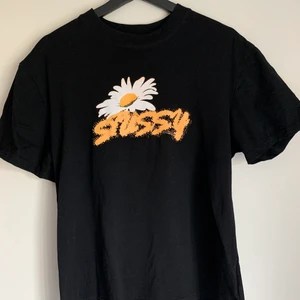 Stussy t-shirt - Säljer min stussy t-shirt, använd 1 gång och säljer pga att den inte kommer till användning. 