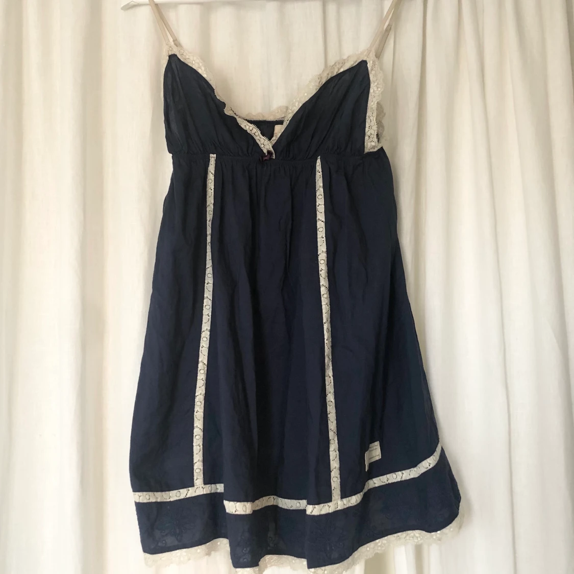 Blå klänning  - 90