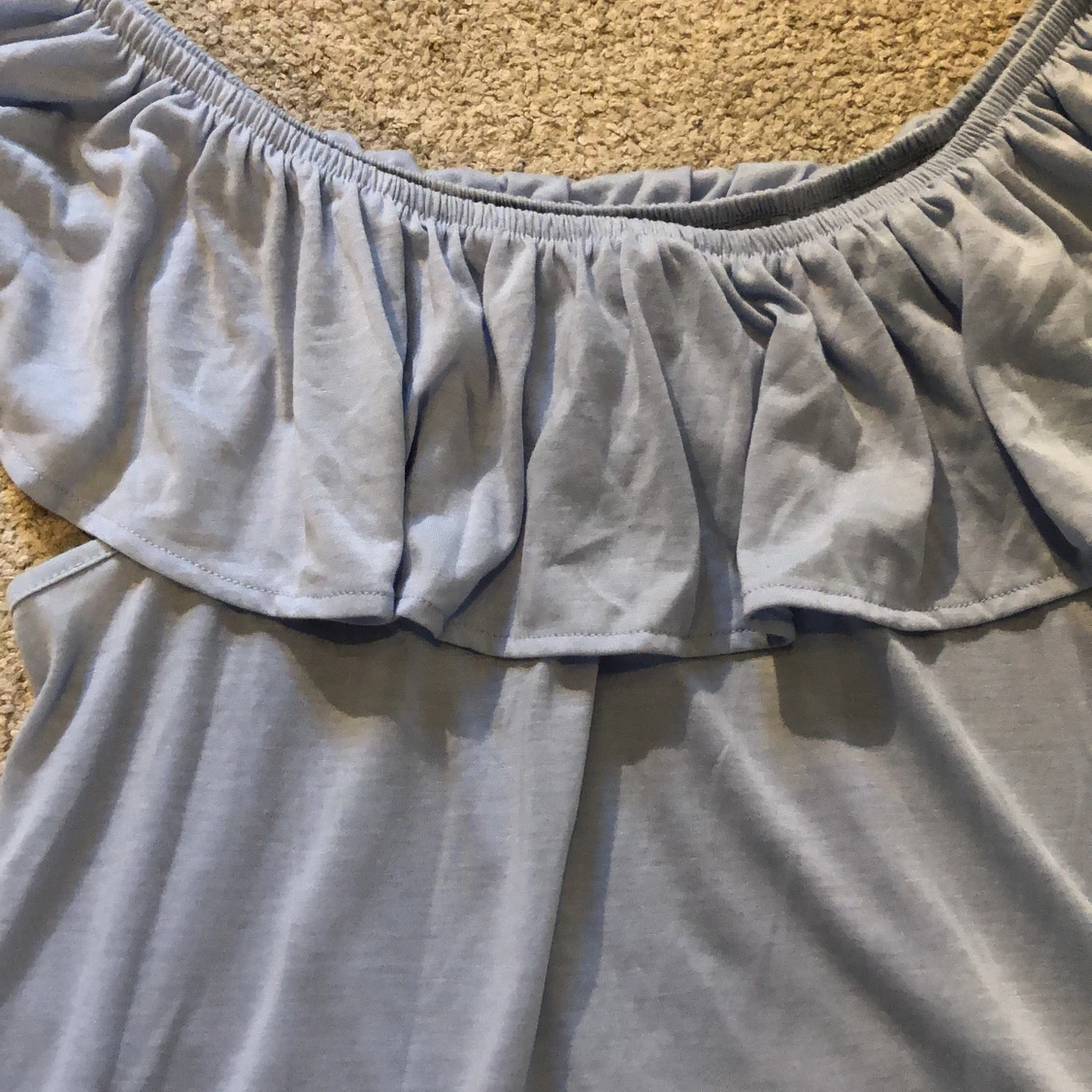 Gullig volangtopp - 90