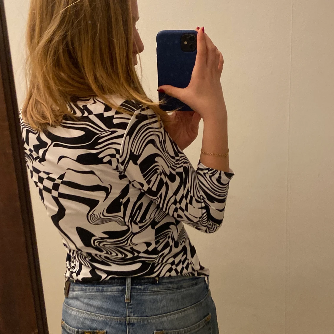 Tröja mönstrad  - 91