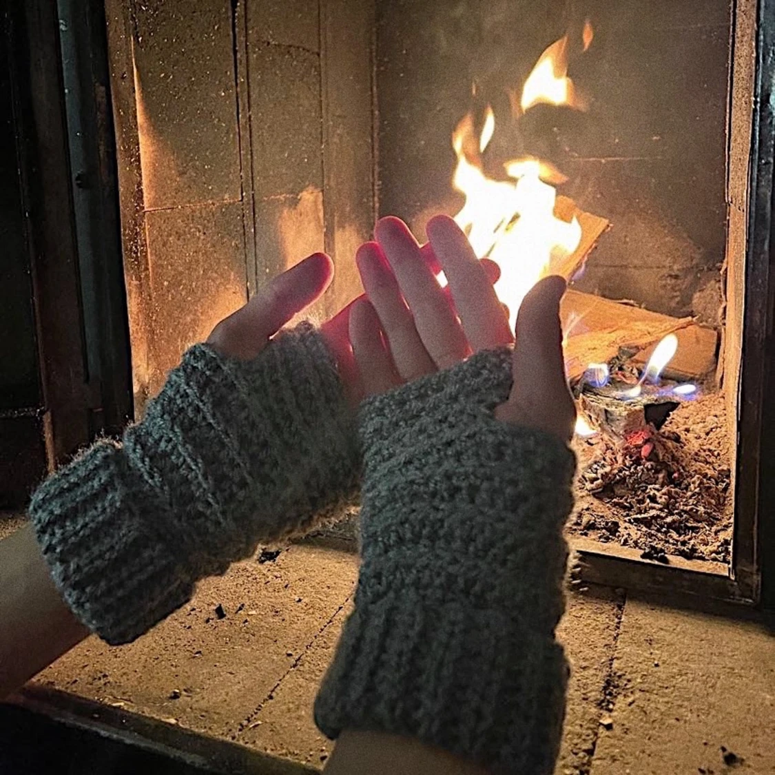 Virkade handvärmare - 90