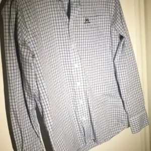 Rutig blå/grå herrskjorta från Jean Paul
