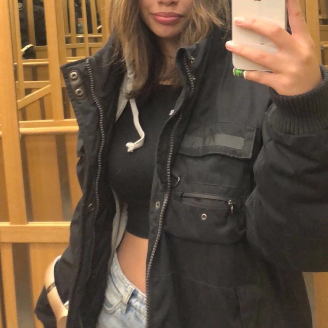 Svart Vinterjacka - 91