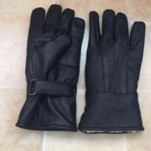 Leather gloves  - Waterproof inner wool layer 