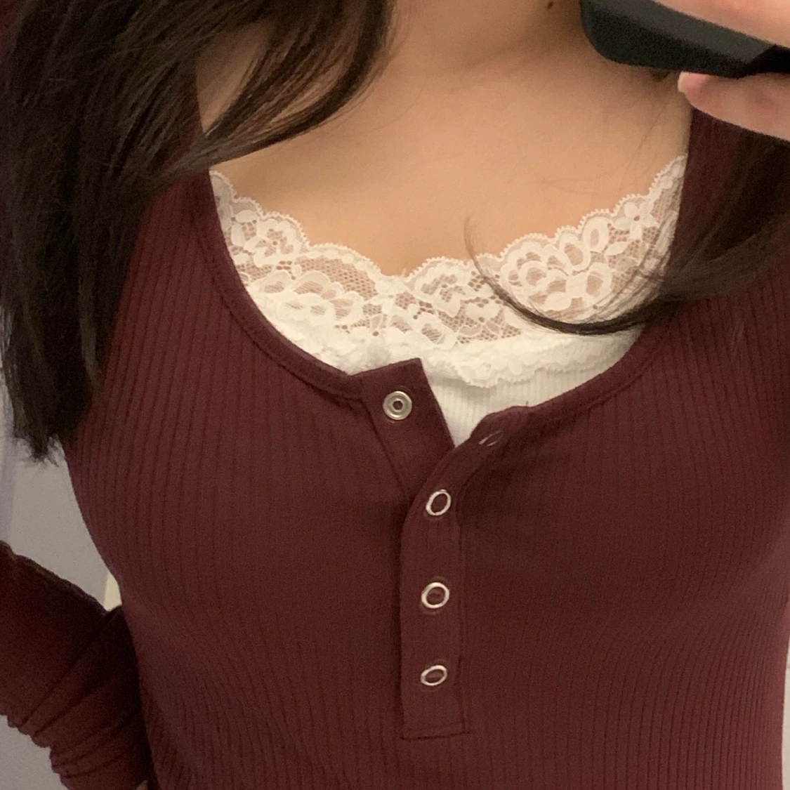 farfarströja med knappar  - 90