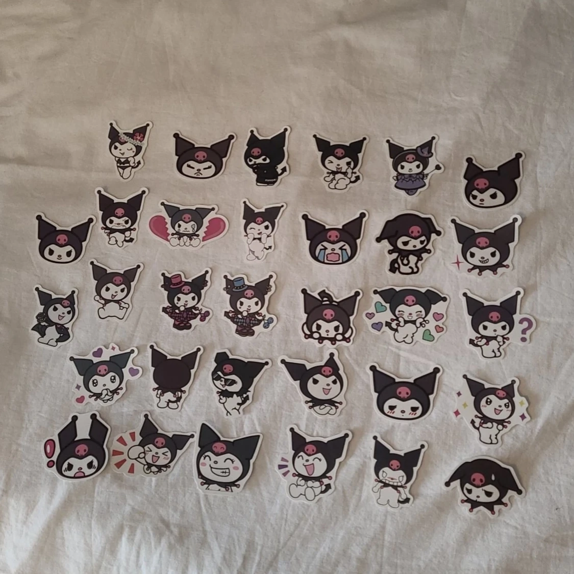 Kuromi stickers!! - 90