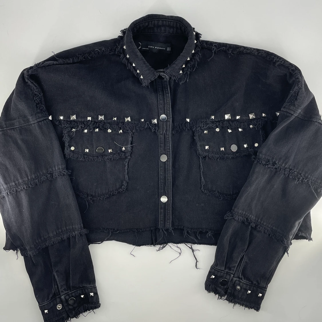 Cropped zara denimjacket