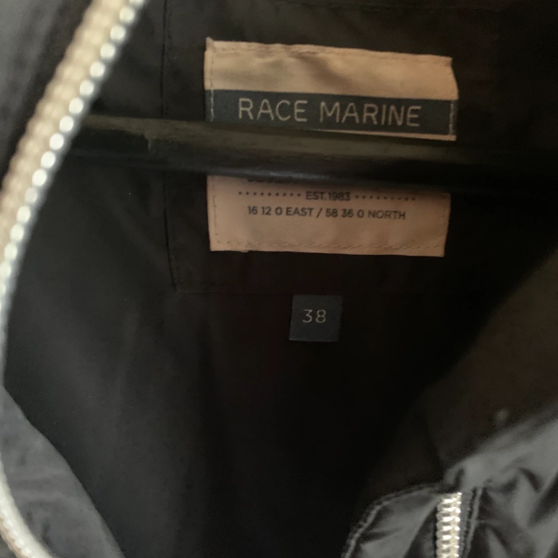 Svart vinterjacka från RaceMarine - 90