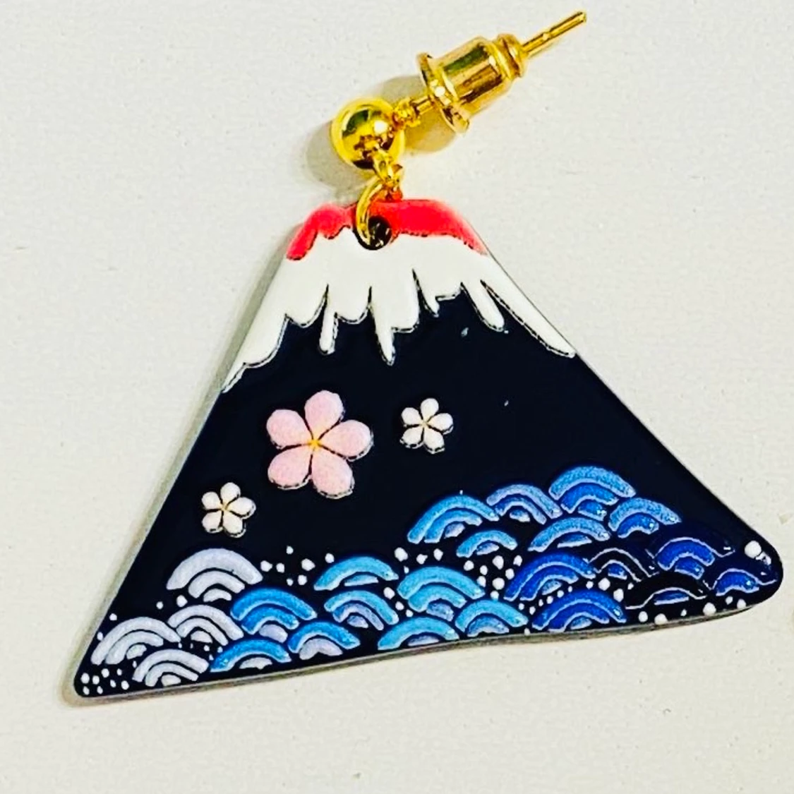 Oanvända Fuji örhängen  - 90