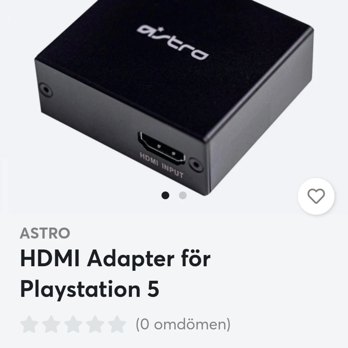 Astro ps5 hdmi adapter - 90