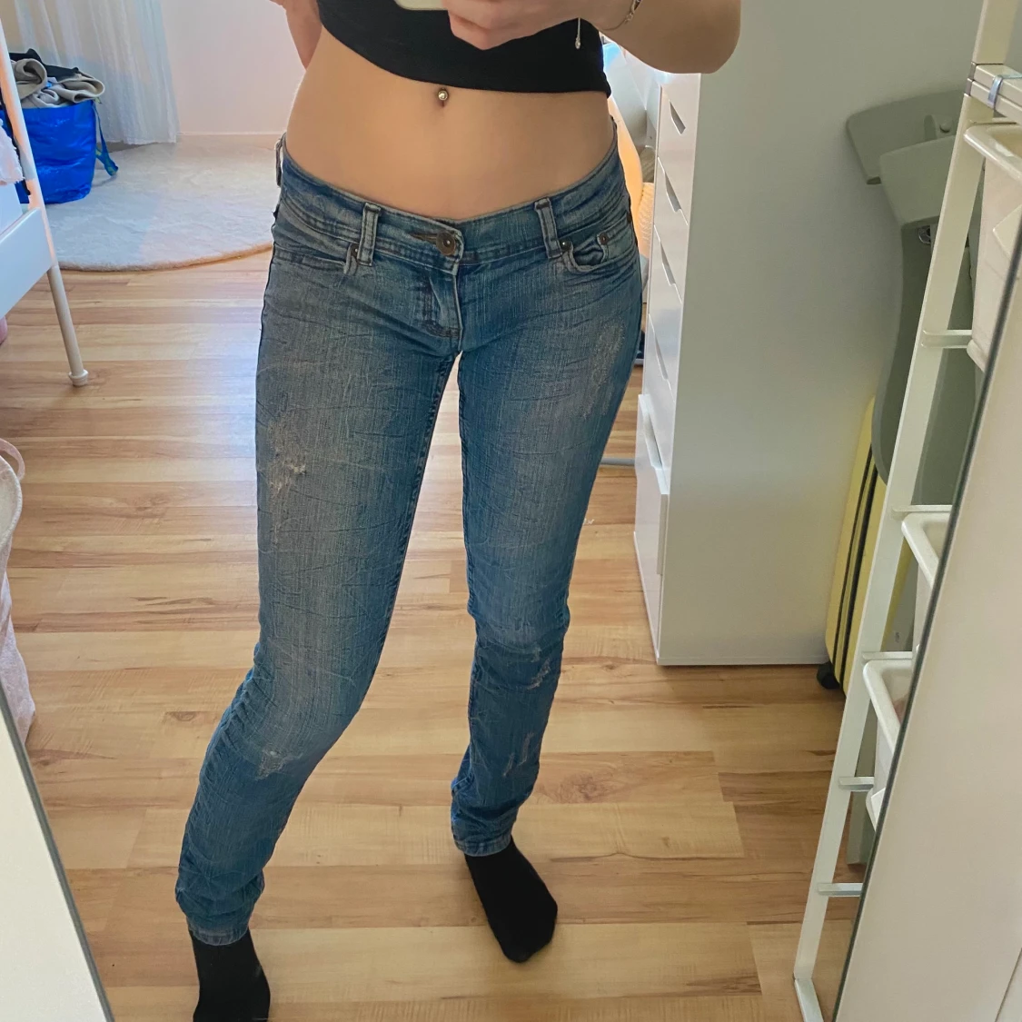 Lågmidjade Jeans