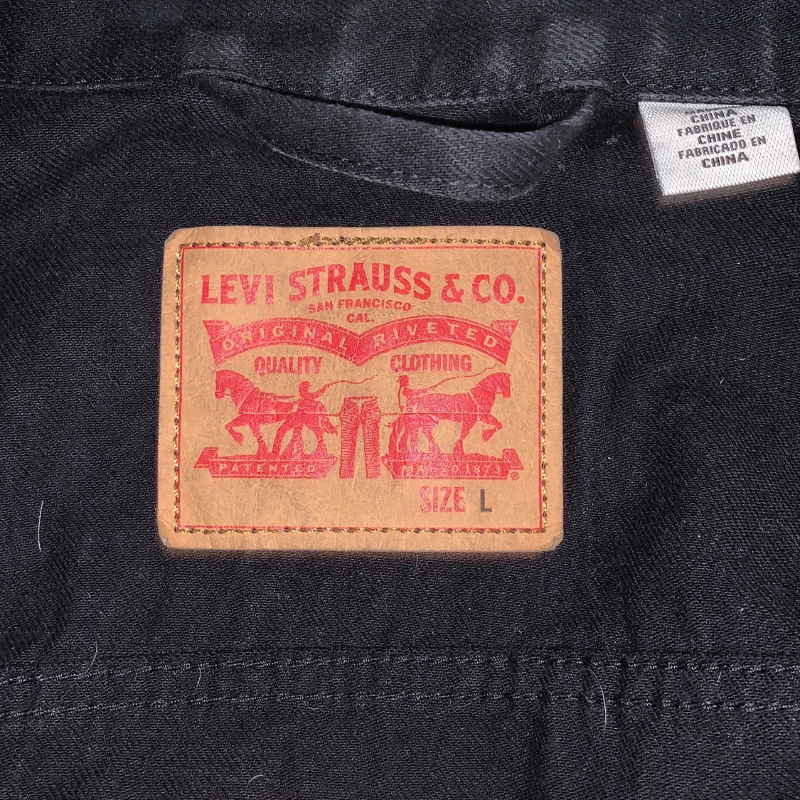 Levis Jeans Jacka - 90
