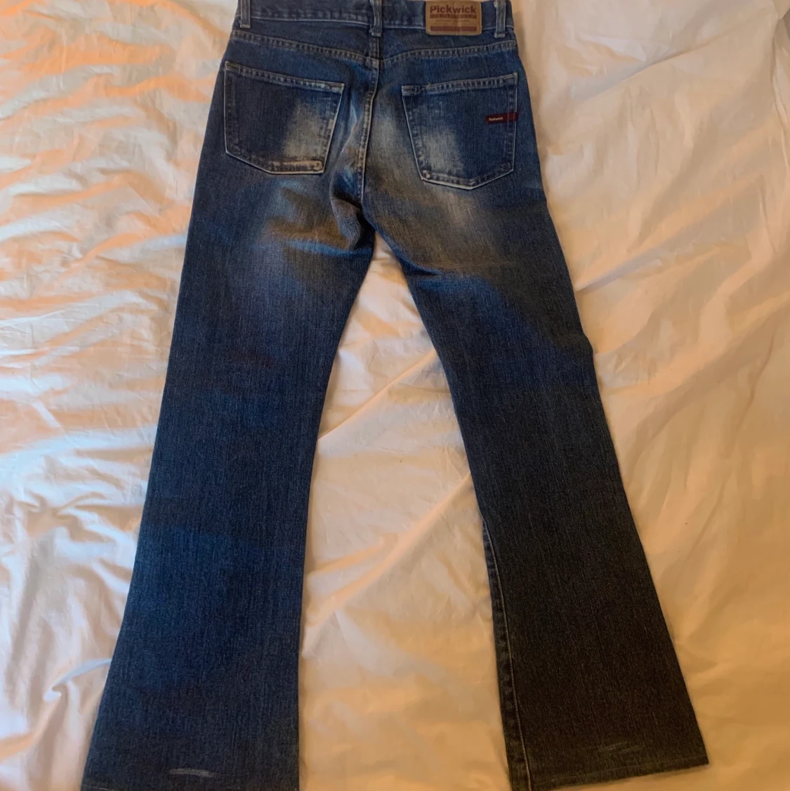 Bootcut lågmidjade jeans - 90