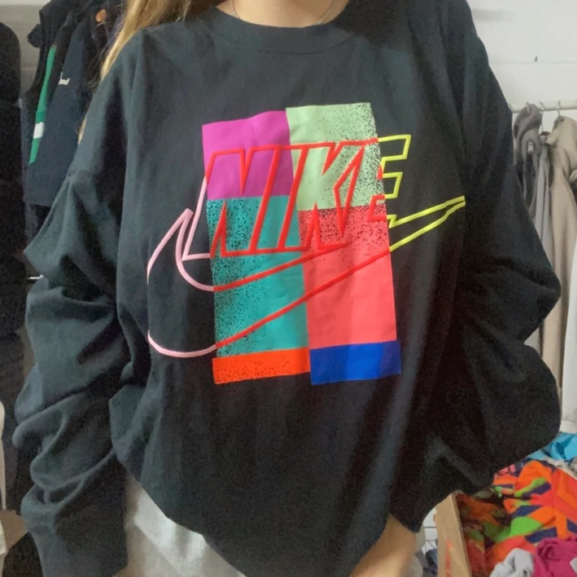 Nike vintage Spellout Sweater