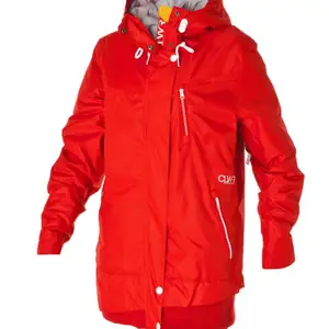 Röd skid/snowboard jacka, strlk S. Använd endast en gång. Nypris 1499kr pris kan diskuteras vid snabb affär