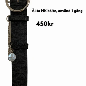 Äkta Micheal kors bälte - Helt ny, använd 1 gång. Svart Micheal Kors bätle, äkta. 