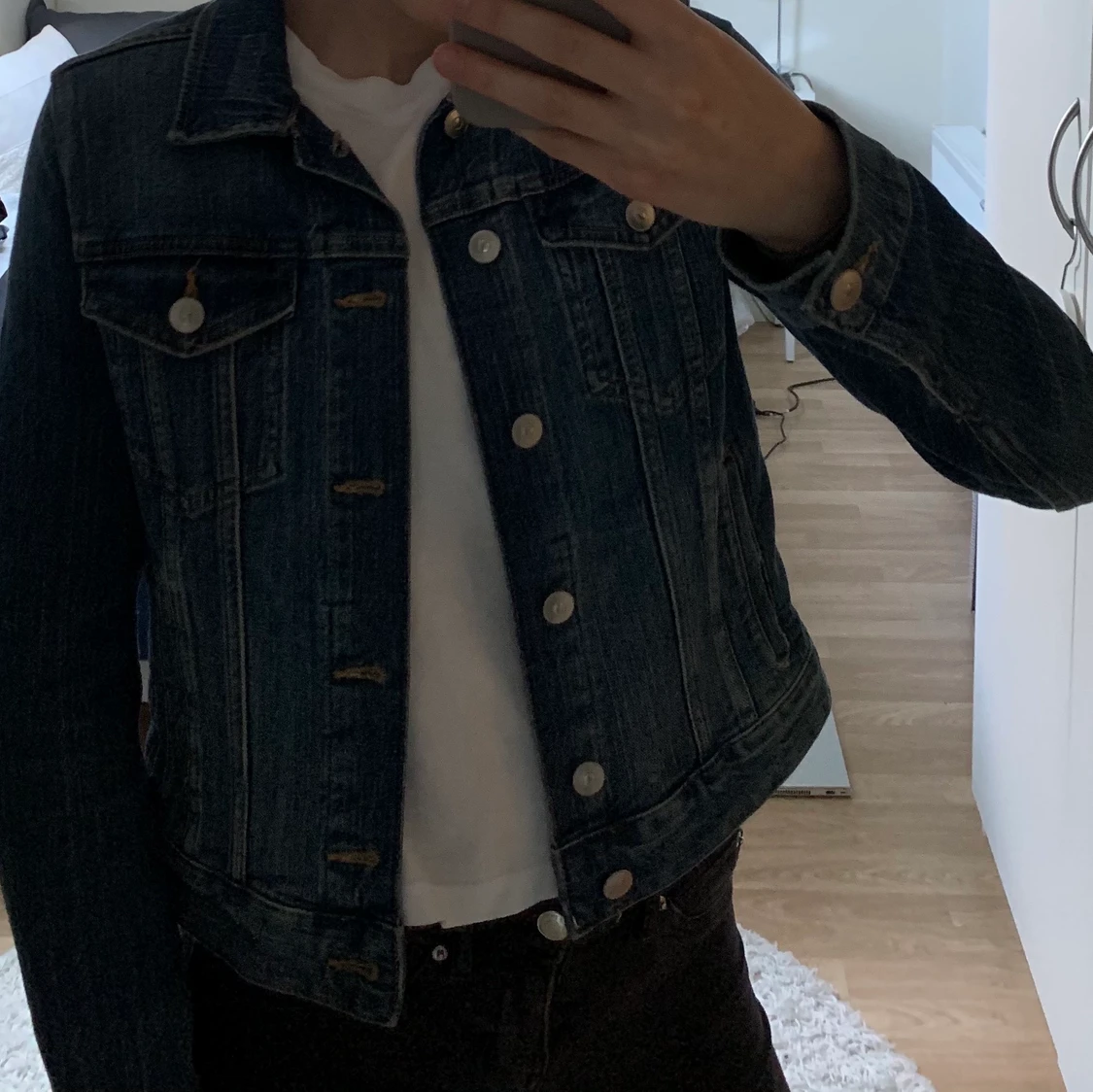 Blå jeansjacka från HM - 91