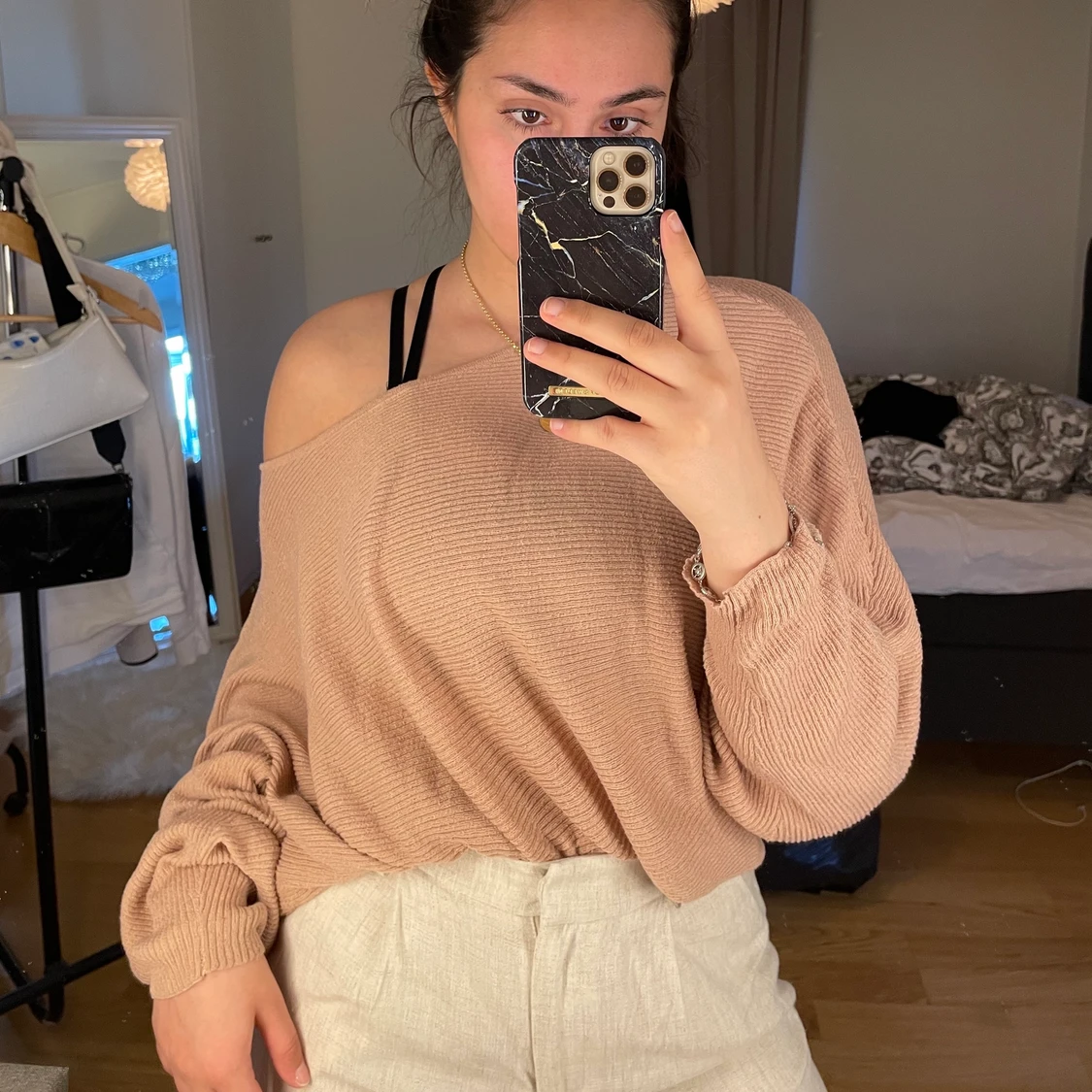 Stickad tröja från zara