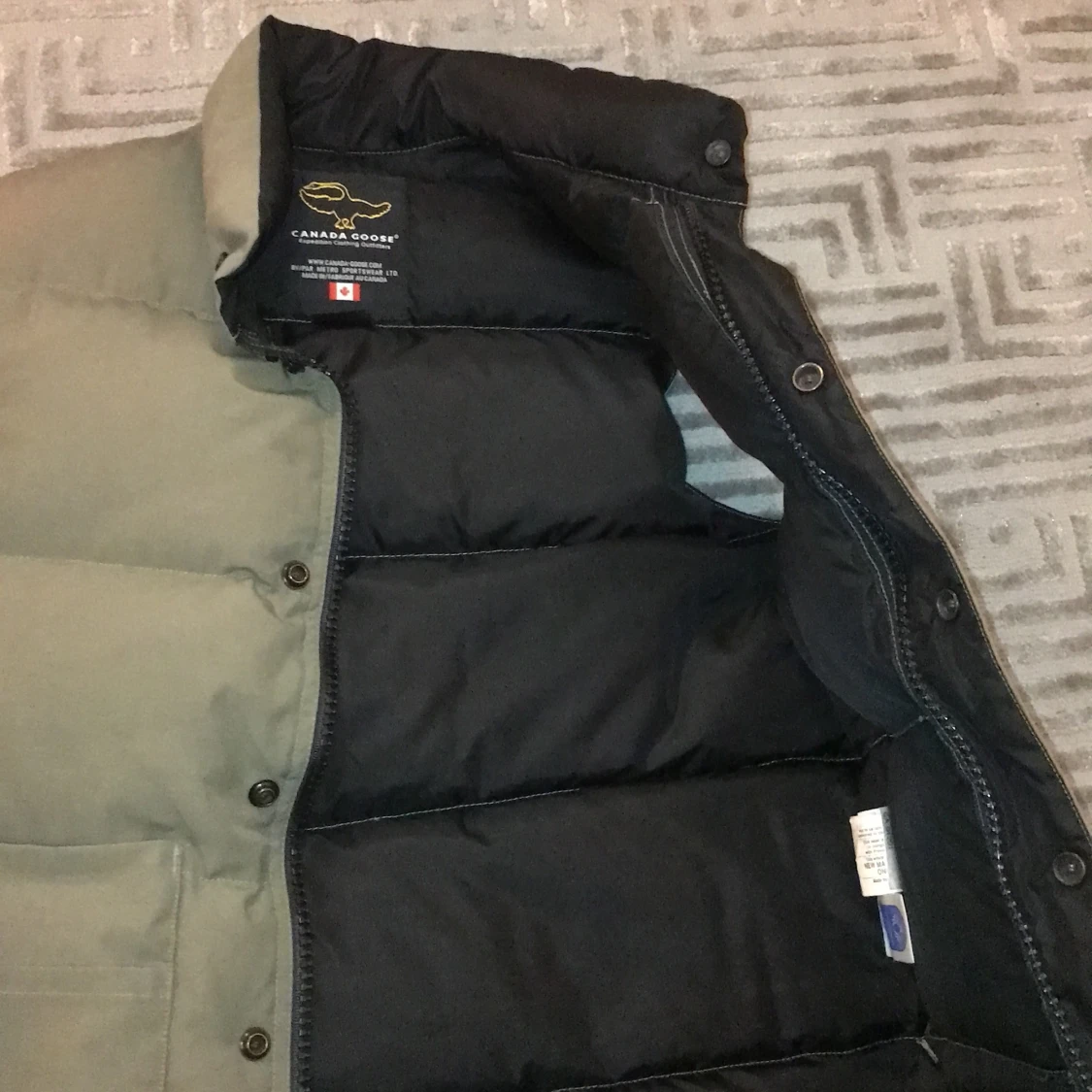 Canada goose väst grön - 90